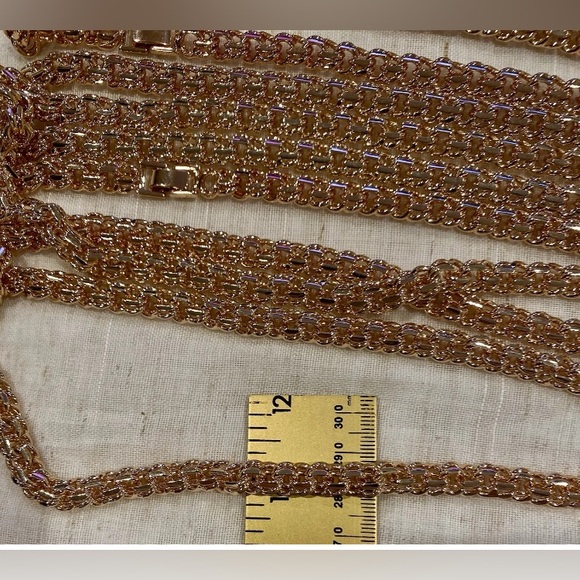 Bismark 25”/8mm Chain  gold plated 18K  NWOT - Picture 16 of 16